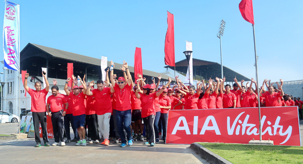 AIA Vitality, making Sri Lankans healthy, one step at a time!