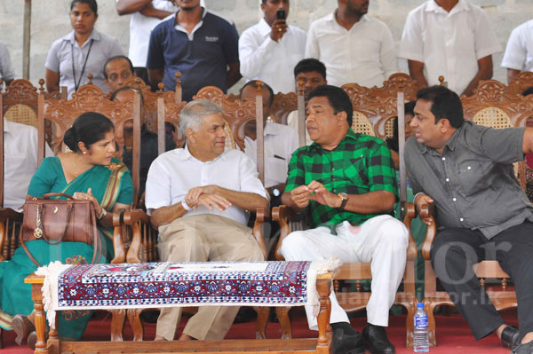 Ranil in Anuradhapura