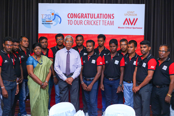 DSI felicitates the National Visually Handicapped Cricket team