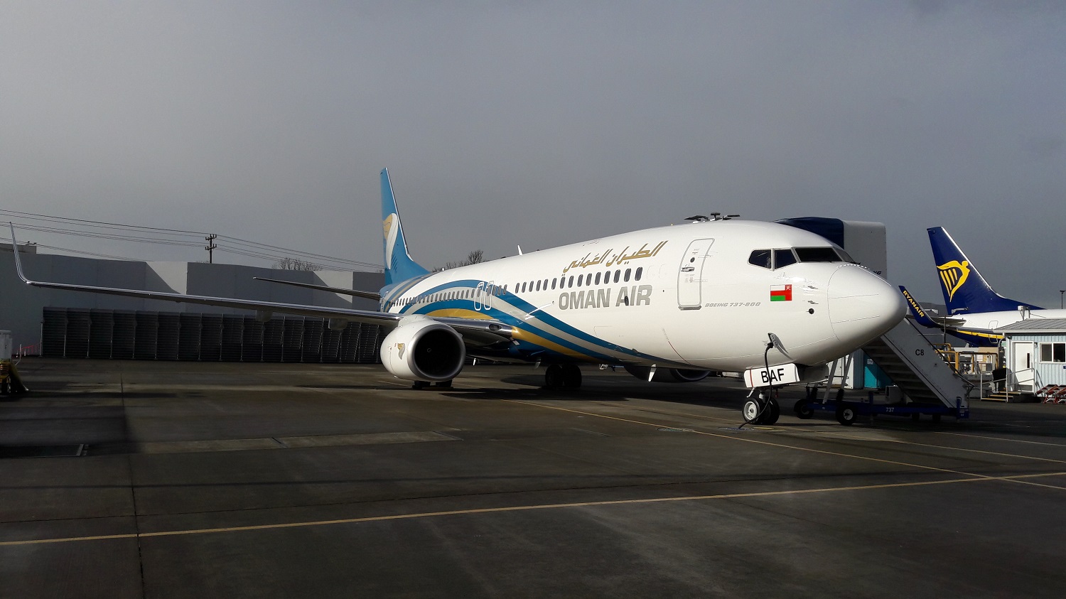 Oman Air Welcomes a New Boeing B737-800 to Its Fleet