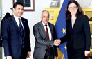 Malik meets EU Trade Commissioner in Brussels