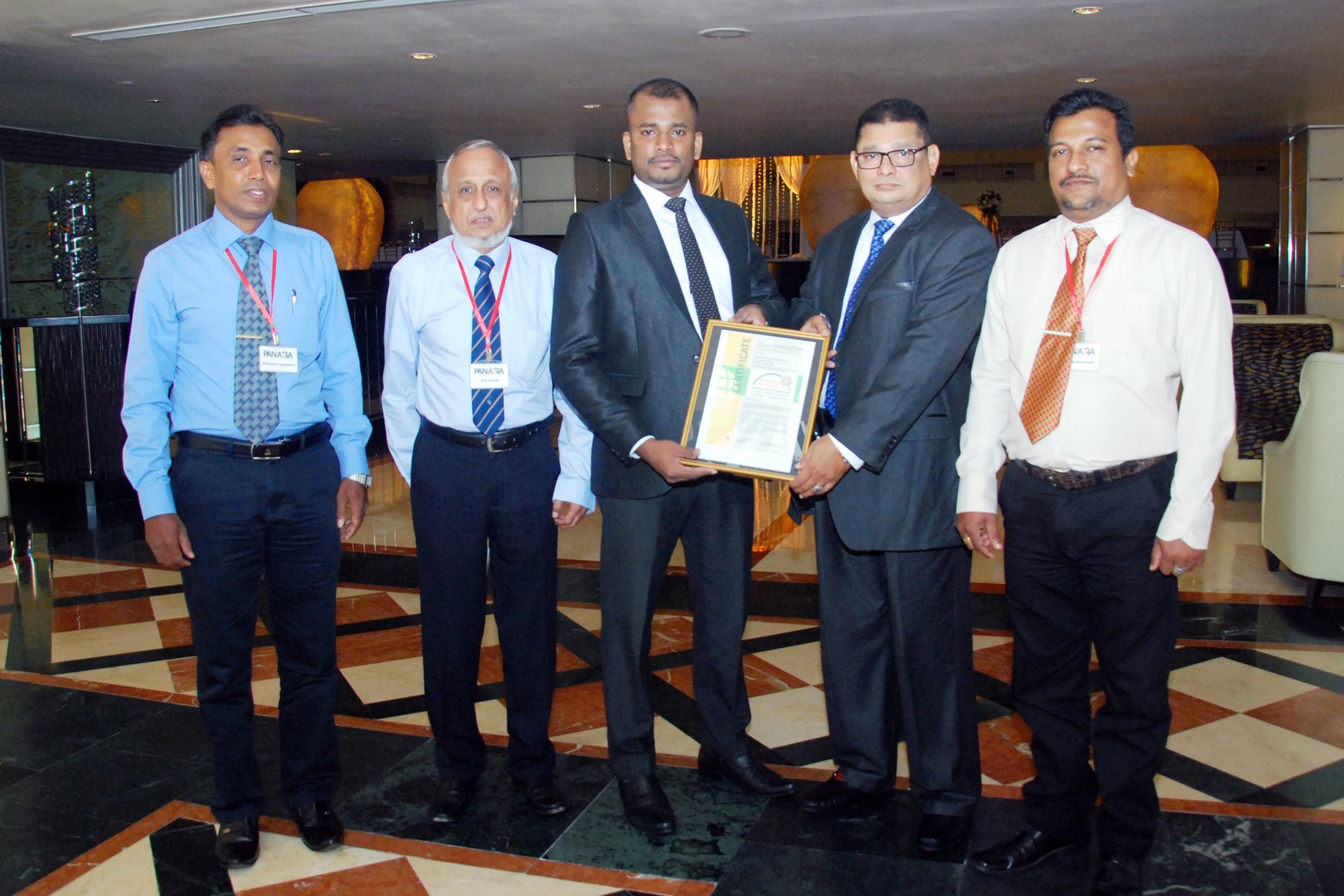 Pan Asia Coloured Yarns awarded OekoTex Standard 100 and ISO 9001:2008 Certification