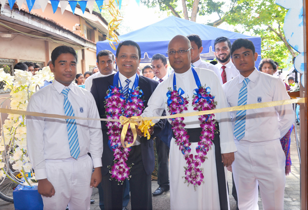 HNB celebrates opening of a new Student Savings Unit at St Joseph’s College, Colombo