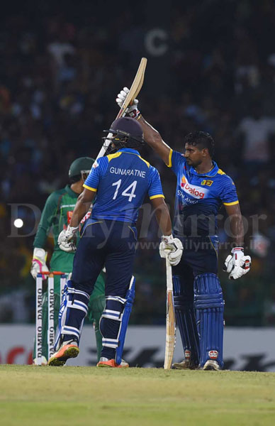 SL beat Bangladesh by 6 wickets