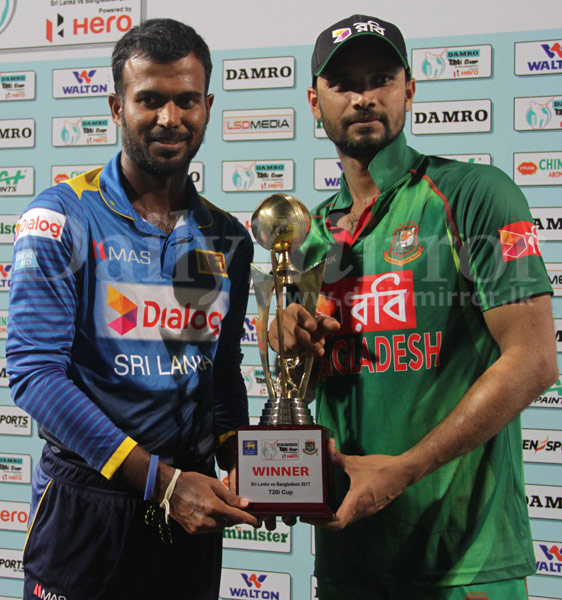 Bangladesh beats SL by 45 runs