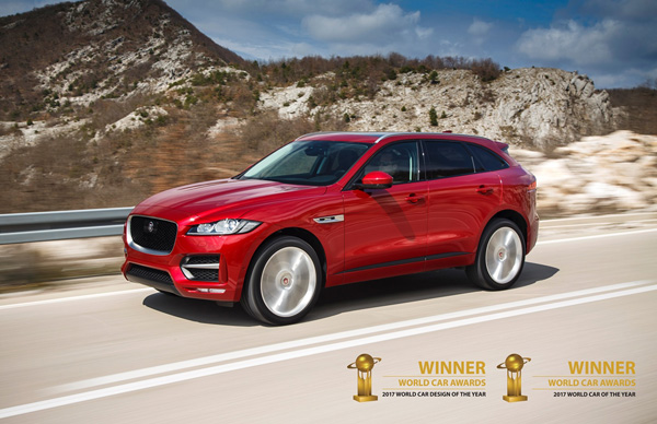 Jaguar F-Pace Voted 2017 Best And Most Beautiful Car In The World 