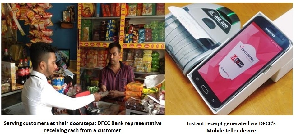 DFCC Bank takes banking transactions to customers’ doorstep with Mobile Teller