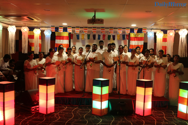 DFCC celebrates Vesak with a Bakthi Gee recital 