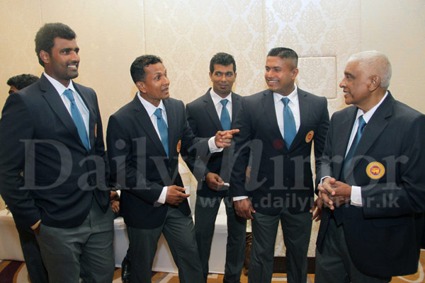 SL cricket team leave for Champions Trophy tomorrow