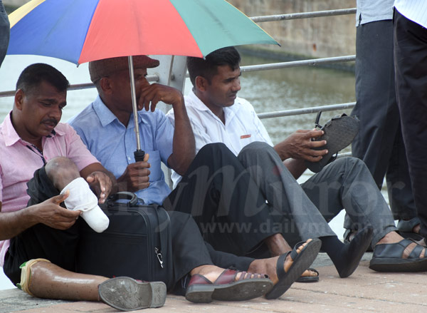 Disable war heroes’ protest