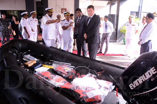 Australia donates rescue boats