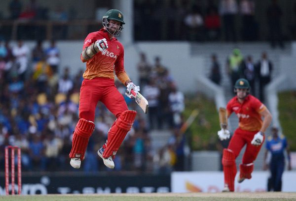 Zimbabwe celebrates victory