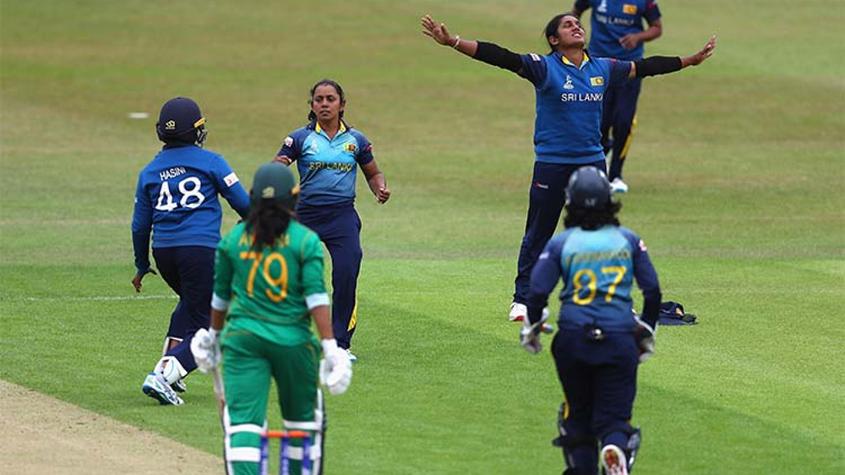 SL women avoids wooden spoon with tense win