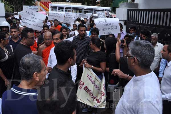 Animal Rights Activists protest