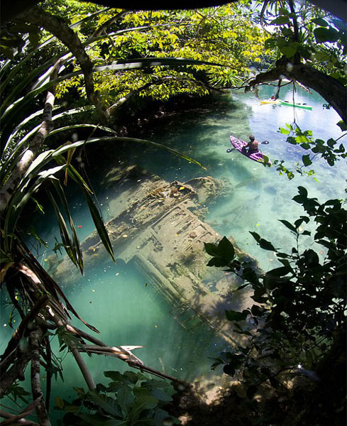 Long lost WW2 plane discovered on Pacific island