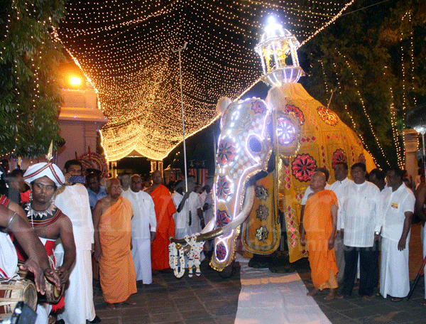 Last day of Bellanwila Perahera