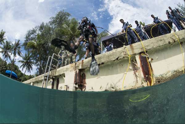 SL, US Navy divers train in Guam