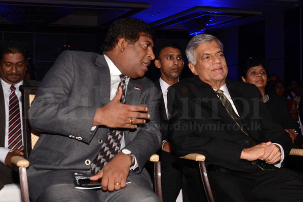 Ranil with Ravi