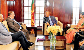 CIMA President meets Finance Minister