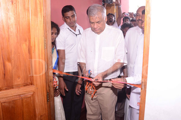 PM opens Asoka Pura Housing Scheme