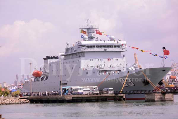 Chinese naval ship in SL