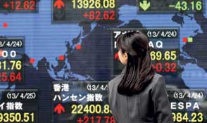 Asian markets head for positive end to volatile week