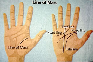 Lines of Mars say what you are