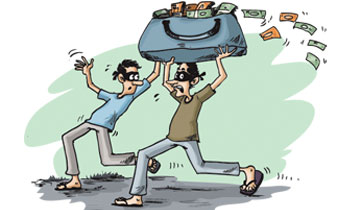Rs. 14.5 mn robbed in N' Eliya