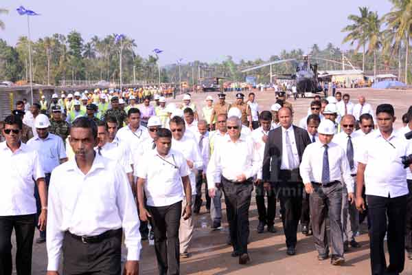 PM inspecting Central highway project