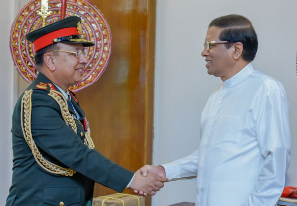 Nepalese Army Chief calls on President