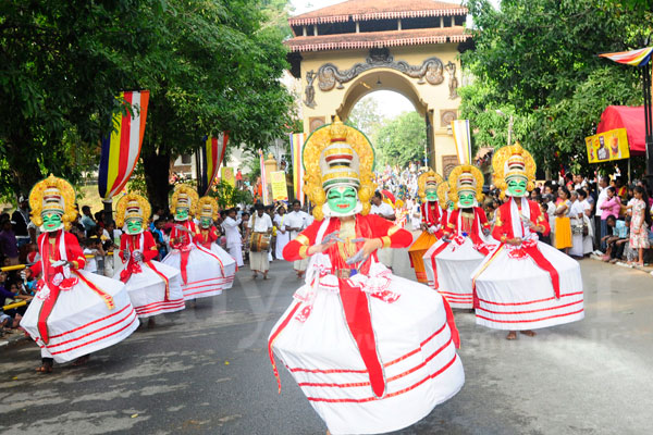 Devaduta Perahera in Kelaniya