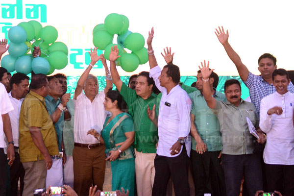 PM at UNP election rally in A'pura