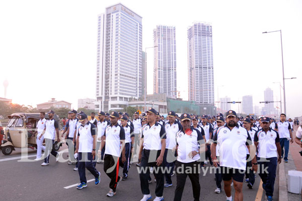 Military Sports Day Run held in Colombo