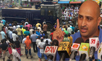 Thambuttegama: Thugs used to disperse protestors, says NFF