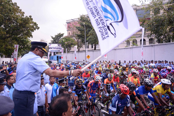   SLAF holds annual bicycle race 