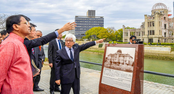 President visits Hiroshima