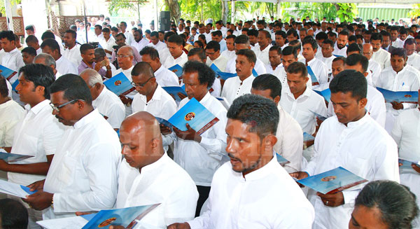 SLPP Badulla District LG members sworn in 