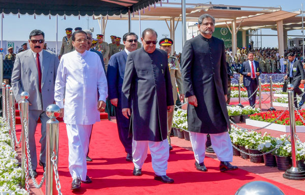 President at Pakistan Republic Day celebrations