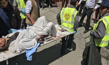 Suicide bomber strikes in Afghan capital, 31 killed