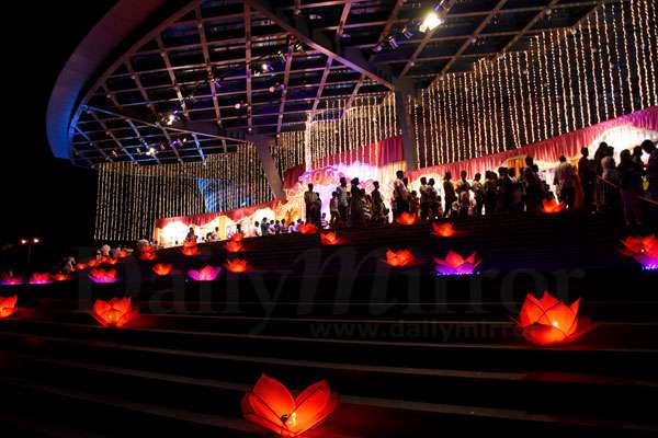 Vesak programme at Nelum Pokuna 