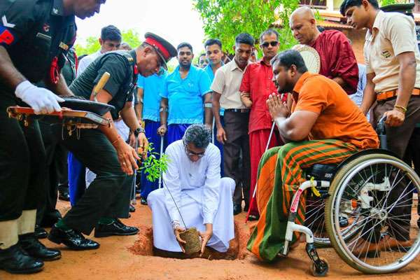 Patali Champika at 2018 Virudana Ranaviru Upahara