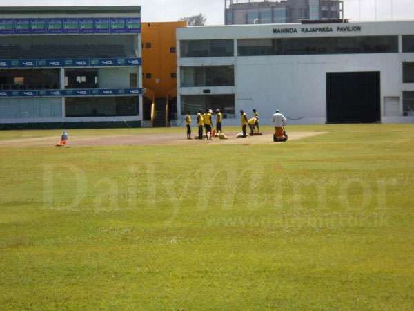 Galle Cricket pitch replaced