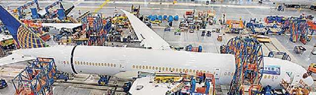 Aircraft manufacturing: Limitations and enabling technologies