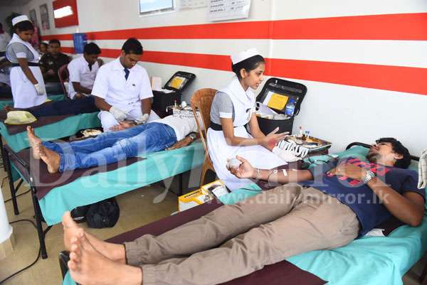 Blood and Eye Donation campaign