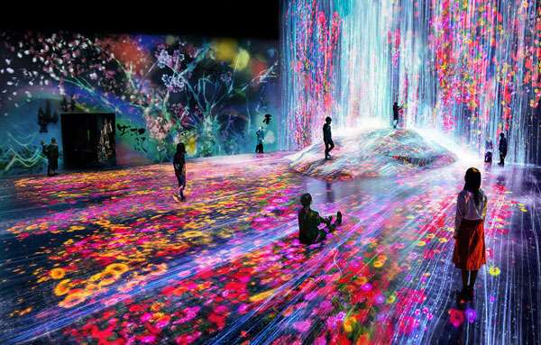 World's first digital art museum in Tokyo