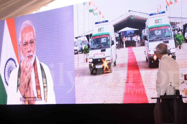 1990 emergency ambulance service now in Jaffna