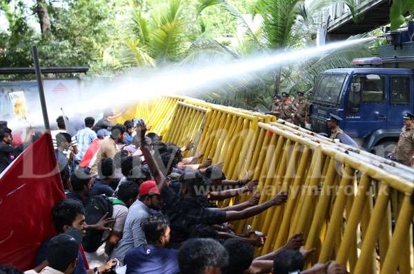 HNDF students tear-gassed