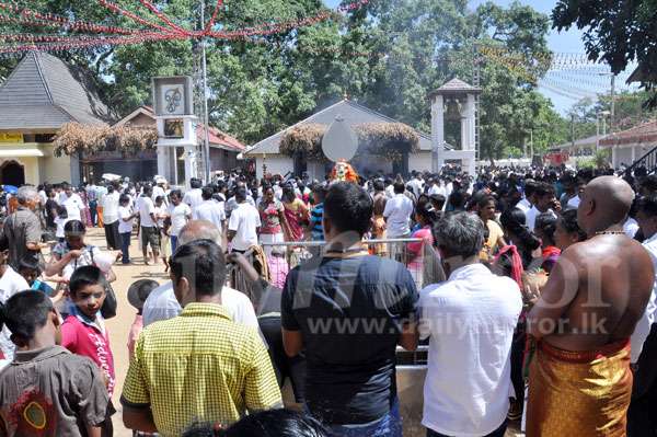 Kataragama filled with devotees