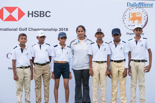 HSBC International Junior Golf Championship 2018 teed off 