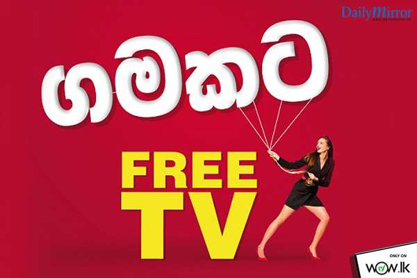 wOw.lk’s ‘Gamakata FREE TV’ campaign offers unbeatable ‘Buy 1, Get 1 free’ on TVs